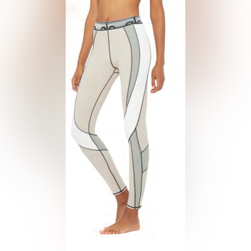 ALO THE POWER PLAY ULTRA-CONTOURING HIGH WAIST VELOCITY LEGGING XS